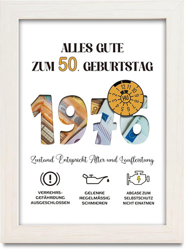 Geschenke zum geburtstag - zum, 50