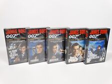 James Bond 007 VHS Bundle Classic Bond Collection Sammlung 3xNeu 2xGebraucht