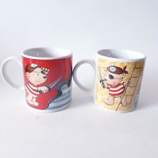 Pitzelpatz Pirat Kindertasse Steinbeck Tasse Sammler Becher 2 Stück