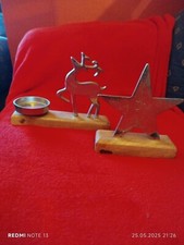 Hübscher Kerzenhalter und Dekostern Firma Wurm 