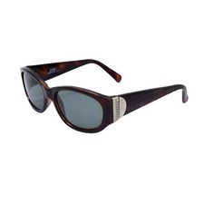 GIANNI VERSACE Sonnenbrille Mod 454 Col 900 Sunglasses Made in Italy Brown Croco