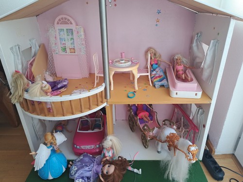 Puppenholzhaus barbies 10 - puppenholzhaus,,