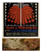Vintage Jugendstil Werbeplakat