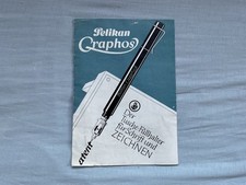 Alter Pelikan Füller Graphos Prospekt Original Feder Füllhalter