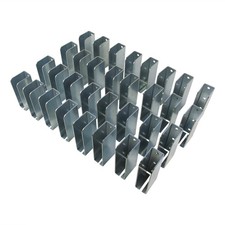 32er Set Einstecktasche für Spriegel Bretter / Planenaufbau Pkw Anhänger