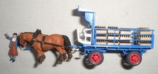 PREISER, ArtNrn. 30445 Pferdegespann Brauereiwagen "Landwehr-Bier", Fm, 1:87, HO