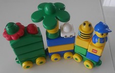 SUPERSCHÖNES Lego DUPLO PRIMO SET! ! 17 Teile mit Palme , Figur, Rasselsteinen!