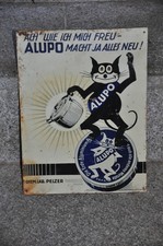 Altes Blechschild 30er Jahre