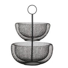 2 stöckig Obst Etagere 42cm