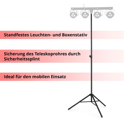 Lichtstativ boxenstativ - dj, pa