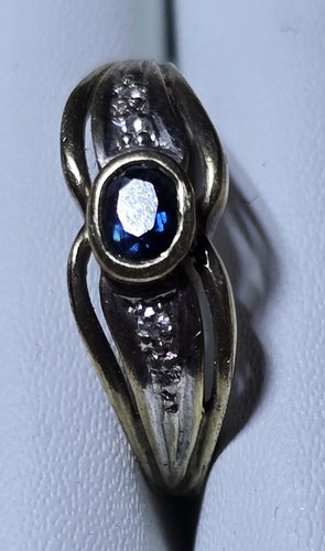 333 gelbgold ring - 8k, mit