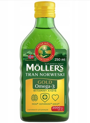 Mollers gold lebertran 250ml - mollers,