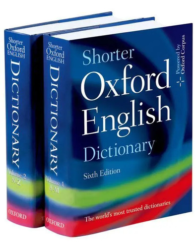 Shorter oxford english - shorter,