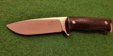 Otter  - Rotwild Jagdmesser " Falke"  Micarta schwarz  N690