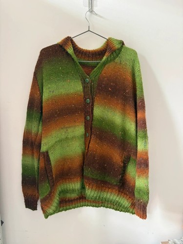 Vintage gestreifte strickjacke - gestreifte,