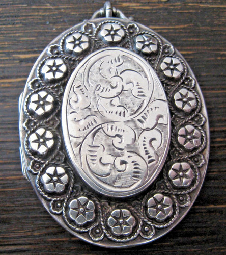 Jugendstil medaillon 925 - medaillon,