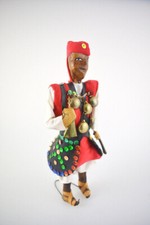 Alte Puppe Holz Trachtenpuppe