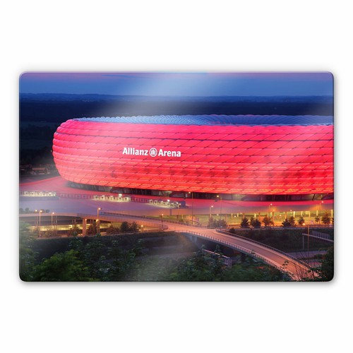 Glasbild bayern allianz - fc,