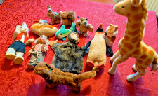 12 Steiff Stofftiere