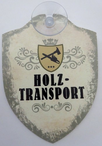 Schild mit saugnapf - mit,