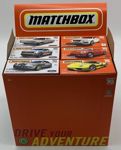 Matchbox verkaufsbox mit - mit, 24