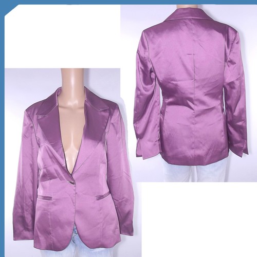 Damen blazer jacke lila - damen,