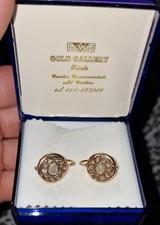 Ohrringe 585/ 14k Gold mit