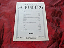 SCHÖNBERG Op. 6,5  Ghasel