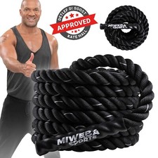 Rope Battle Trainingsseil Sportseil Gym Fitness Schwungseil Kraftausdauer 12m