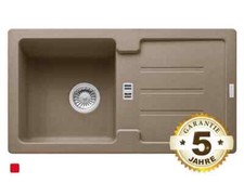 Franke Strata STG 614-78 Cashmere Fragranit Küchenspüle Grau Spülbecken Einbau