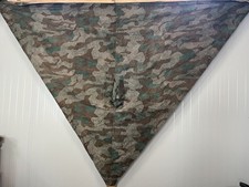Wehrmacht Zelt Tarnplane Zeltbahn Zeltplane 2.WK, in Splittertarn (Nr. 3)