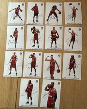 14 Autogrammkarten FC Bayern