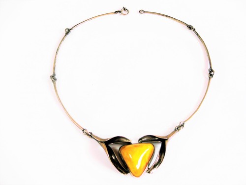 Collier echtsilber mit - echtsilber,