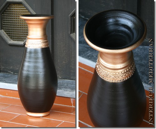 Bodenvase keramik vase 50cm - keramik,