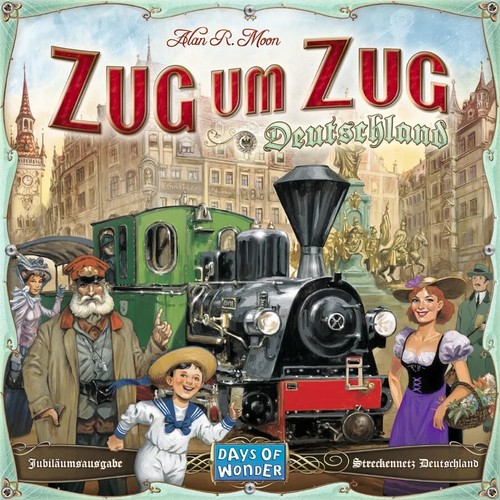 Zug deutschland - um, spiel