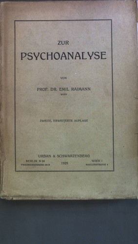 Zur psychoanalyse raimann - zur,