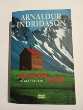 Buch Roman Krimi " GLETSCHERGRAB "  Island Thriller - Arnaldur Indridason