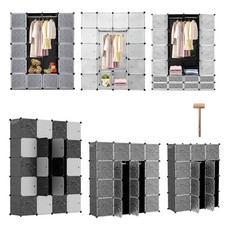 DIY Kleiderschrank Regalsystem