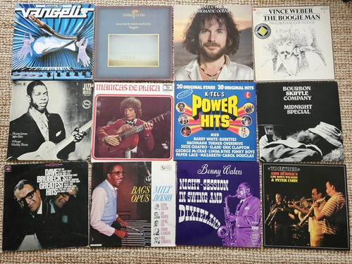 Schallplatten paket lps - 12,