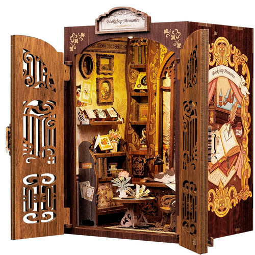 Booknook miniaturhaus bausatz - miniaturhaus,