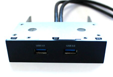 Frontpanel Fronteinschub  2x USB 3.0 3.5" für PC