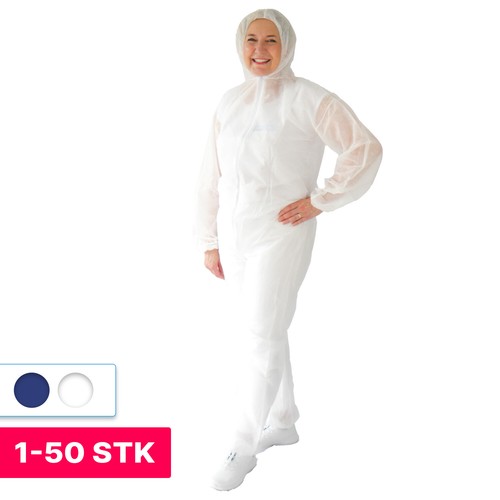Schutz anzug 50x einweg - 1,