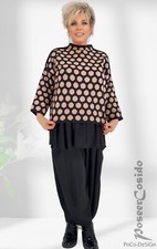 LAGENLOOK Pulli Pullover Dots