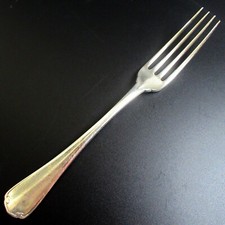 Christofle Paris Dessertgabel versilbert Serie CTF18 Antik Dessert Fork 18,1cm