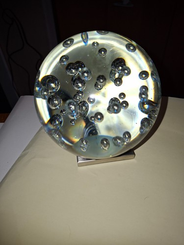 Glaskugel mit led - mit,