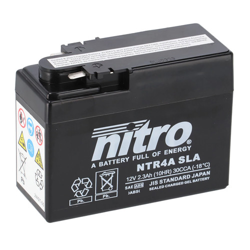 Nitro batterie 12v 3ah - nitro, 2,3ah