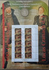 BRD Bund Numisblatt 6/2015 "500. Geburtstag Lucas Cranach"