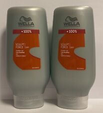 2 X Wella Professional Sculpt Force Flubber Gel 250ml