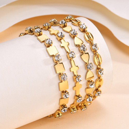Goldfarbiges armband mit - goldfarbiges,