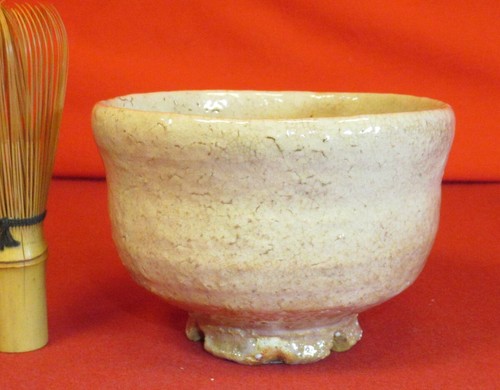 Japanische hagi ware teeschale - hagi,